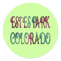 ESTES PARK, COLORADO stickers