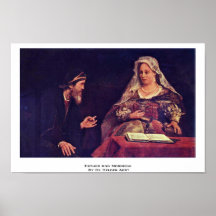 Esther And Mordecai By De Gelder Aert Print