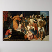 Esther before Ahasuerus, 1548 Print