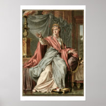 Esther, costume for 'Esther' by Jean Racine, from Posters