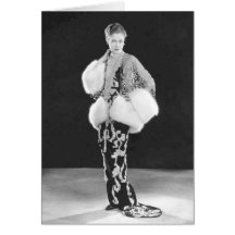Esther Ralston silent movie star greeting card
