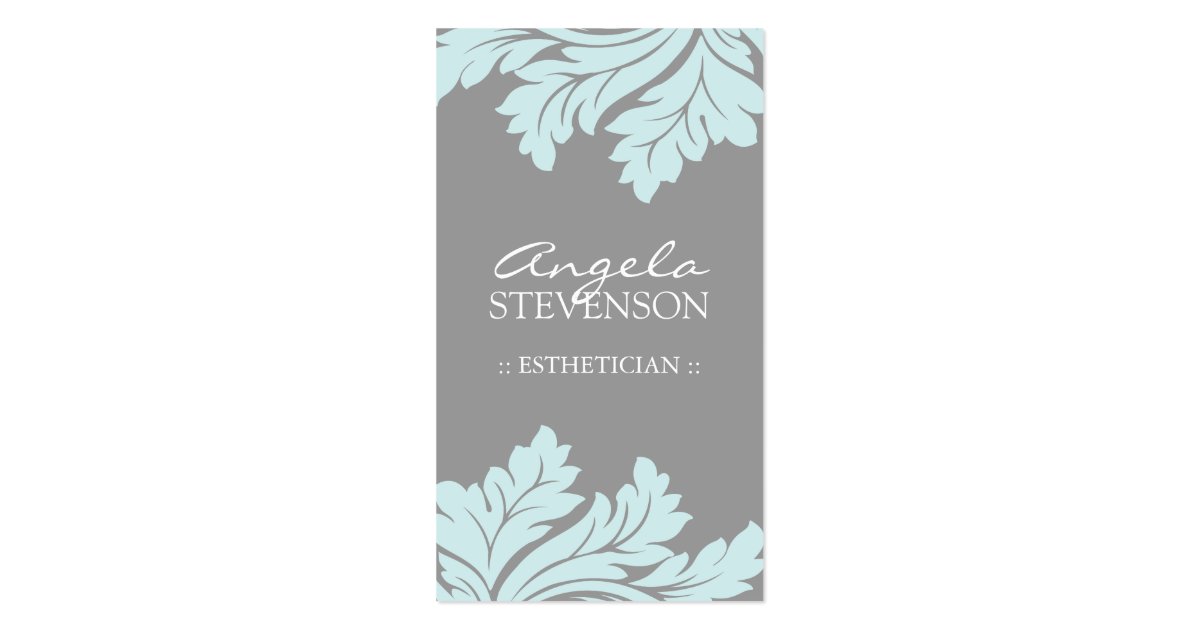 ESTHETICIAN BUSINESS CARD Zazzle