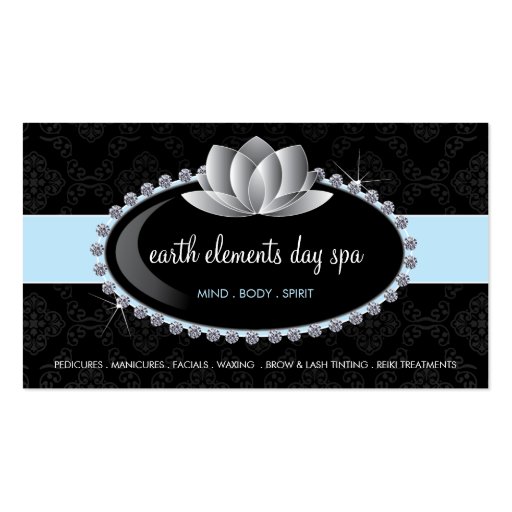 Esthetician Business Cards (front side)