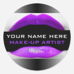 Esthetician Labels Round Stickers