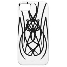 Estilo tribal de la "araña" del diseño del vector iPhone 5 Case-Mate cárcasas