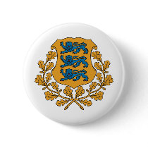 Estonia coat of arms buttons