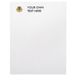 Estonia Coat of Arms Letterhead Design