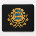Estonia Coat of Arms Mousepad