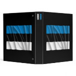 ESTONIA FLAG VINYL BINDER