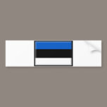 Estonia Flag bumper stickers