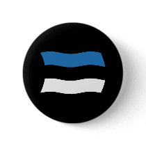 Estonia Flag Button by livingflags Estonia Flag Button