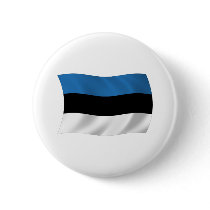 Estonia Flag Button by LivingFlags2 Estonia Flag Button