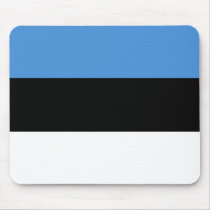 Estonia Flag EE Mousepad