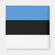 Estonia Flag EE Refrigerator Magnets