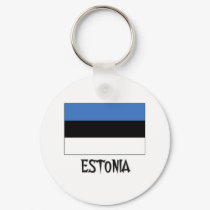 Estonia Flag keychains by flagshirt Estonia Flag keychains