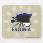 Estonia Flag Map 2.0 Mousepads
