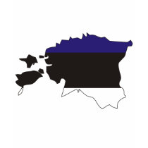 Estonia flag map t-shirts by FlagStore Estonia flag map t-shirts