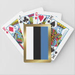 Estonia Flag Playing Cards playing cards
