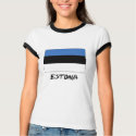Estonia Flag t-shirts by flagshirt Estonia Flag t-shirts