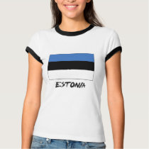 Estonia Flag t-shirts by flagshirt Estonia Flag t-shirts
