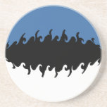 Estonia Gnarly Flag coasters