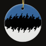 Estonia Gnarly Flag ornaments