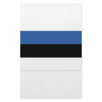 Estonia National Flag Personalized Stationery