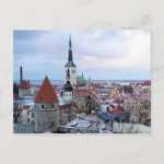 Estonia Skyline Card