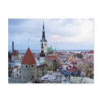 Estonia Skyline postcards