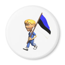 Estonian Boy magnets by worldtees Estonian Boy magnets