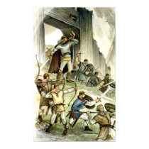 Estonian Viking Battle - Watercolour posters