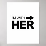 Estoy con ella (derecho) posters