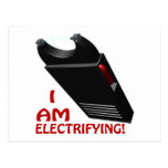 Estoy electrificando tarjetas postales