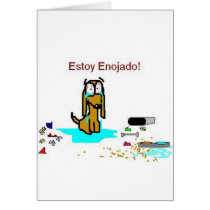 Estoy Enojado cards by claywhiteside Estoy Enojado cards