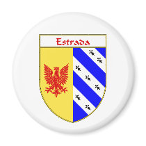 Estrada Coat of Arms/Family Crest magnets