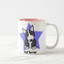 Estrella BW bull terrier de Kawaii Tazas