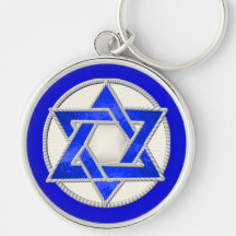 Estrella del מגןדוד de David Llaveros Personalizados