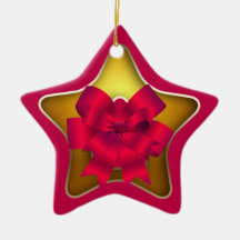 Estrella y ornamento de encargo del navidad del ar ornamente de reyes