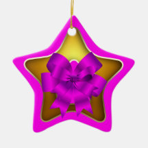 Estrella y ornamento de encargo del navidad del ar adorno de reyes