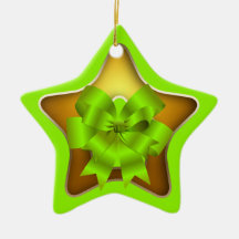 Estrella y ornamento de encargo del navidad del ar ornaments para arbol de navidad