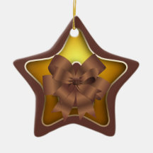 Estrella y ornamento de encargo del navidad del ar adorno para reyes