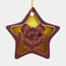 Estrella y ornamento de encargo del navidad del ar ornamento para reyes magos