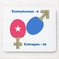 Estrogen Ping Pong Mouse Mat
