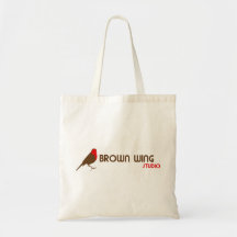 Estudio del ala de Brown - tote Bolsas