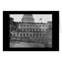 Estudio magnífico del ejército por el capitolio 18 tarjetas