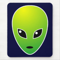 ET - on Dark Blue - Customized Mouse Mat