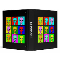 ET Pop Art binders by artberry ET Pop Art binders