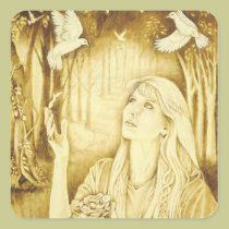 Etain Celtic Goddess stickers stickers