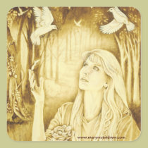 Etain Celtic Goddess stickers stickers