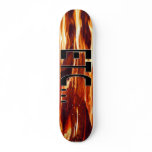 Etc Burning Board Skateboard Deck